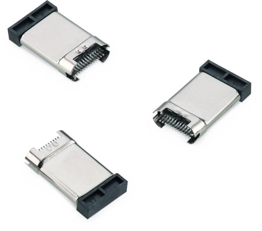 WR-COM USB 3.1 Type C Plug Horizontal 0.8 mm | Electromechanical 